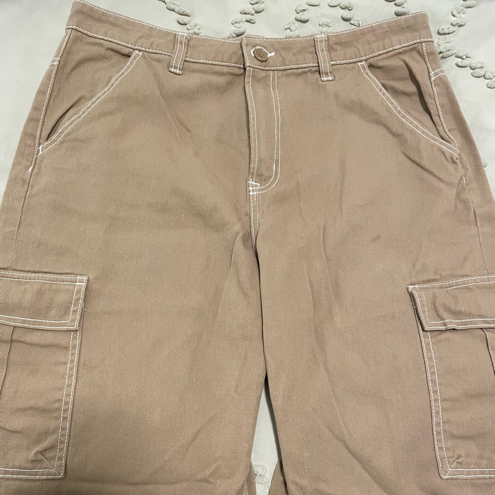 H&M tan cargo pants